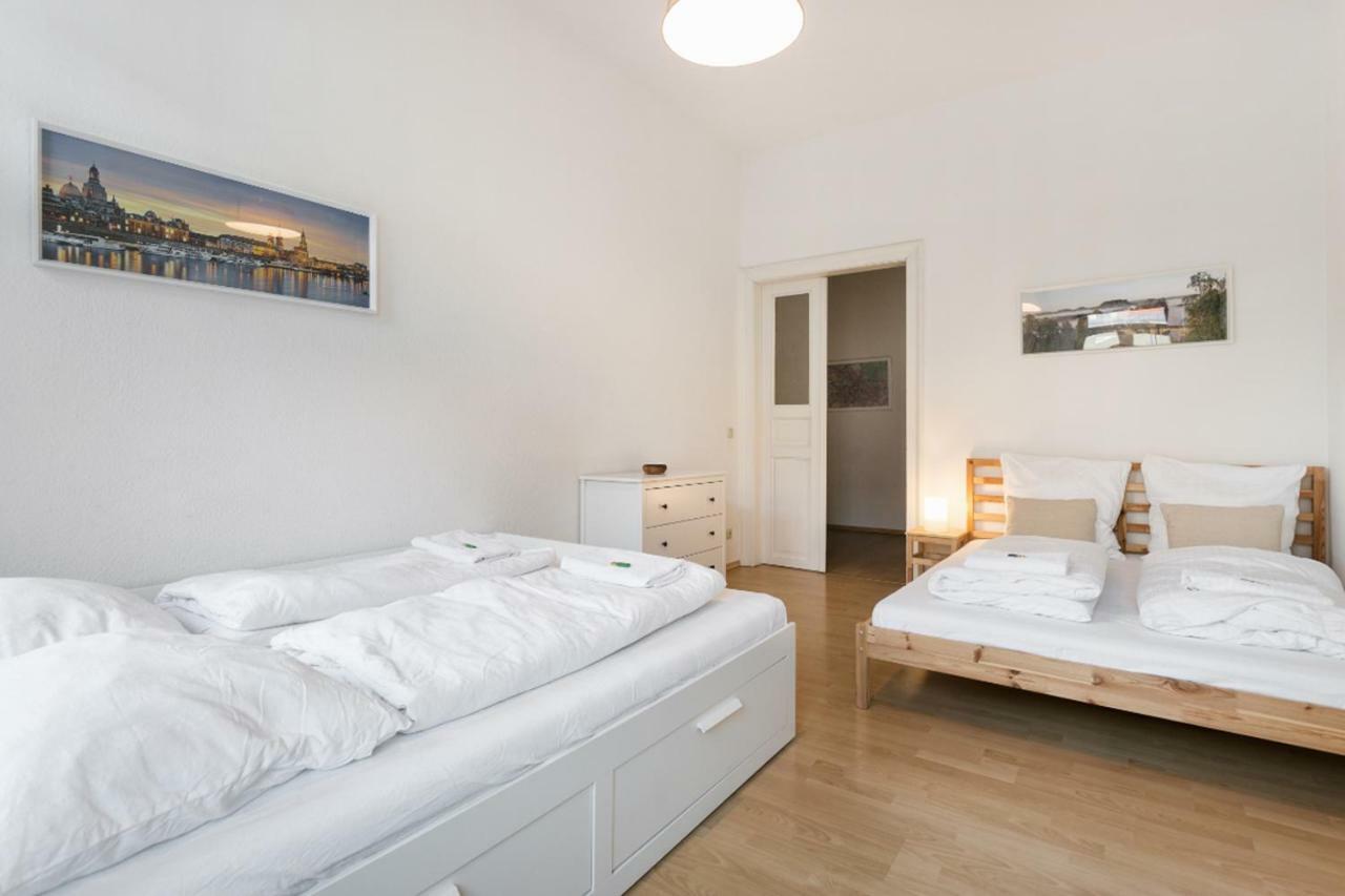 Ruhiges Apartment Am Rande Des Szeneviertels Dresde Extérieur photo